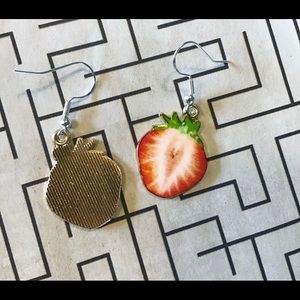 Strawberry earrings